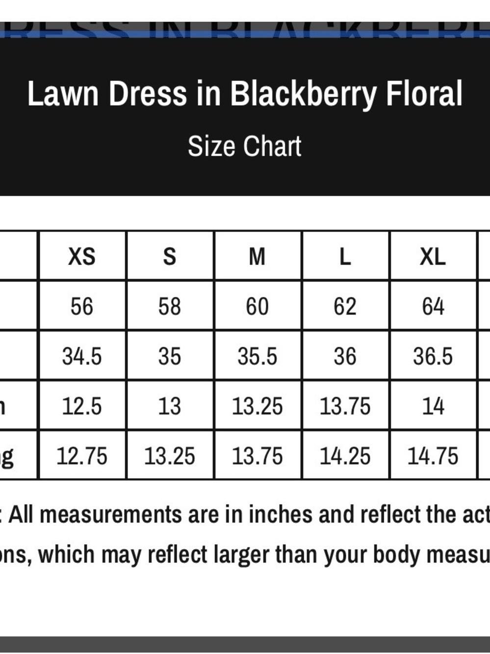 Sonderhaus LAWN DRESS IN BLACKBERRY FLORAL (S) - Picture 10 of 10